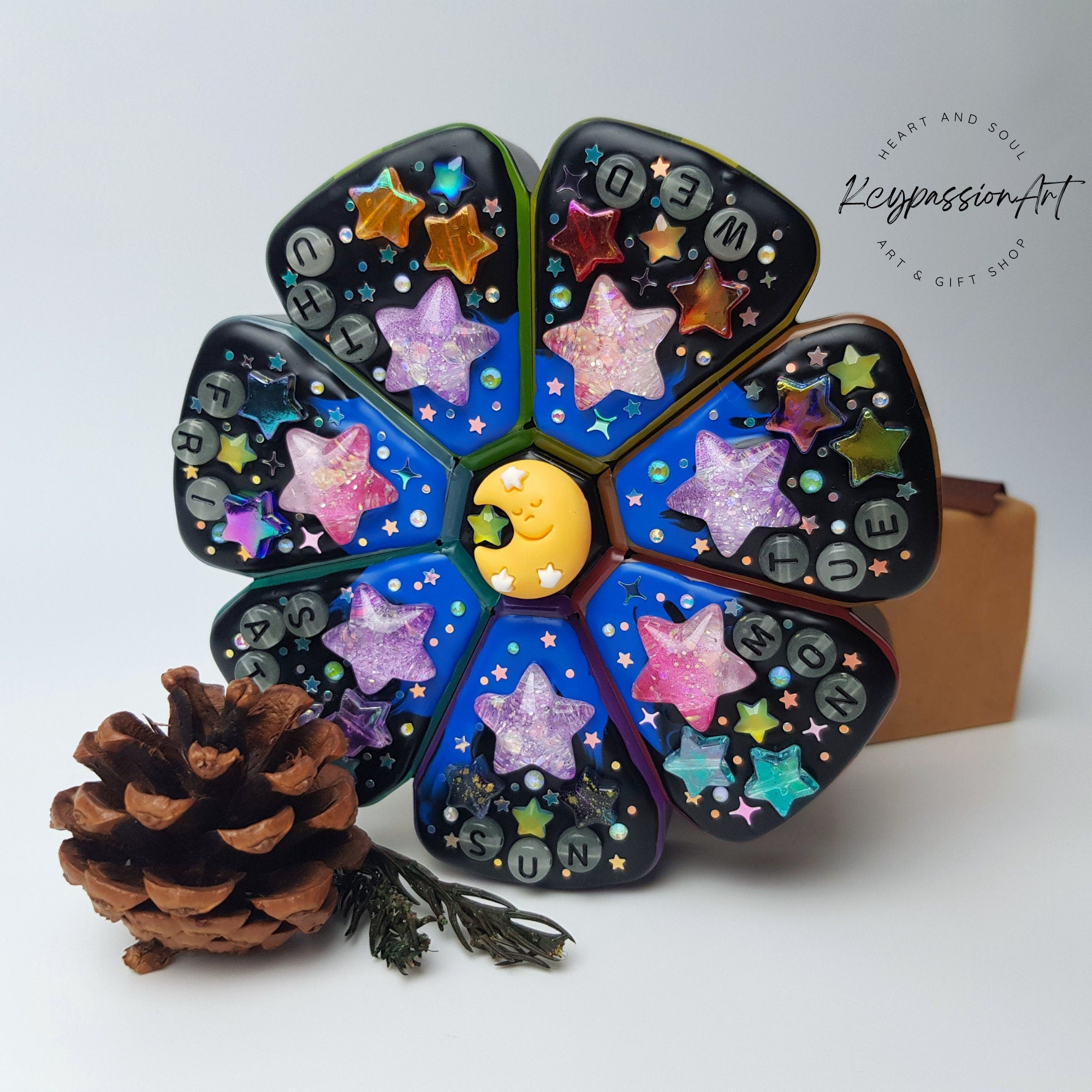 Celestial Star - XL Pill Box