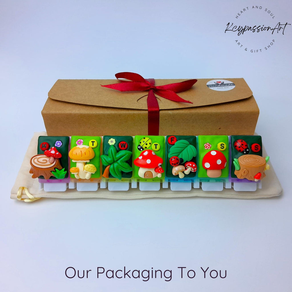 Whoa Mushrooms - Straight Pill Box