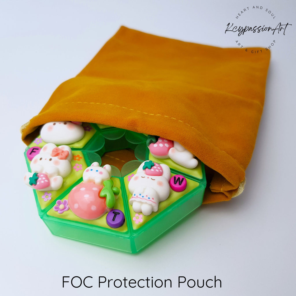 I Love My Strawberry - Heptagon Pill Box