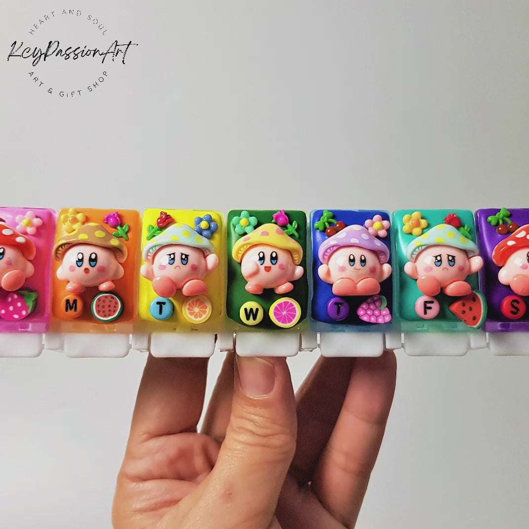 Garden Magic Mushrooms - Straight Pill Box