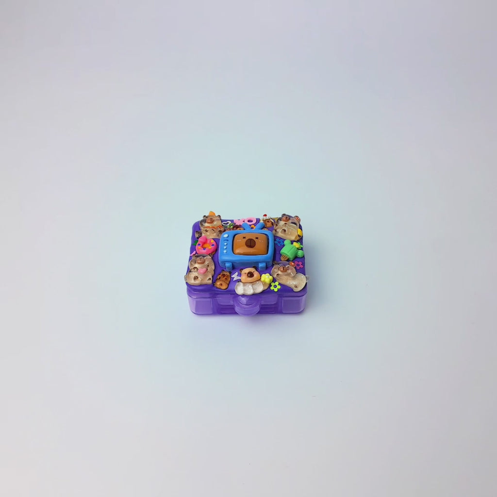 Capybara Love - Single Pill Box