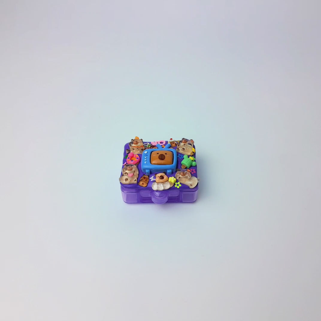 Capybara Love - Single Pill Box