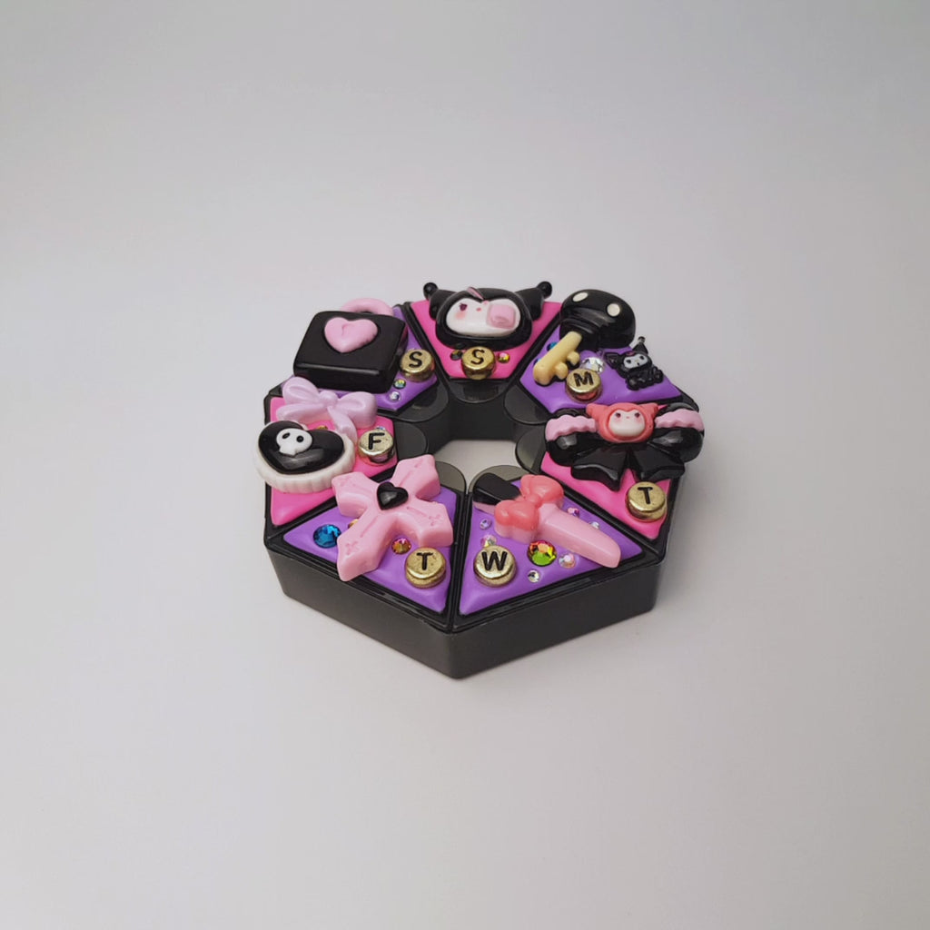 Cute Little Pirate - Heptagon Pill Box