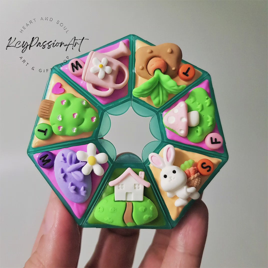 Rabbit Garden - Heptagon Pill Box