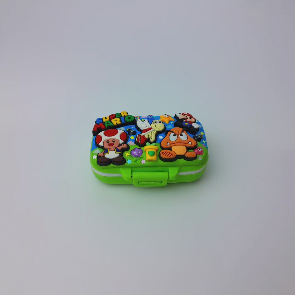 Pillendose mit 3 Fächern für Gaming World