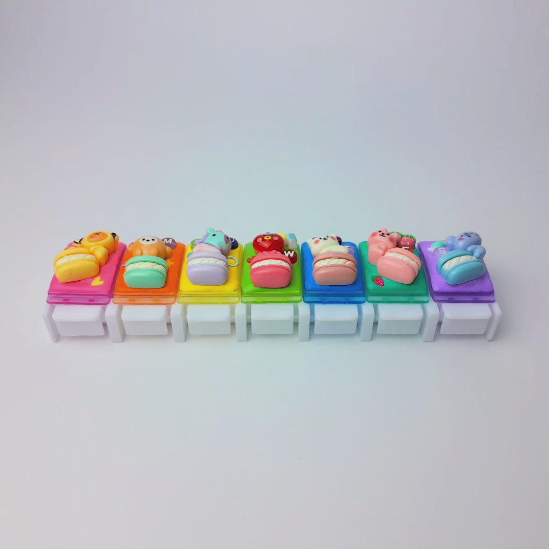 Macarons 21 With Love - Straight Day Pill Box