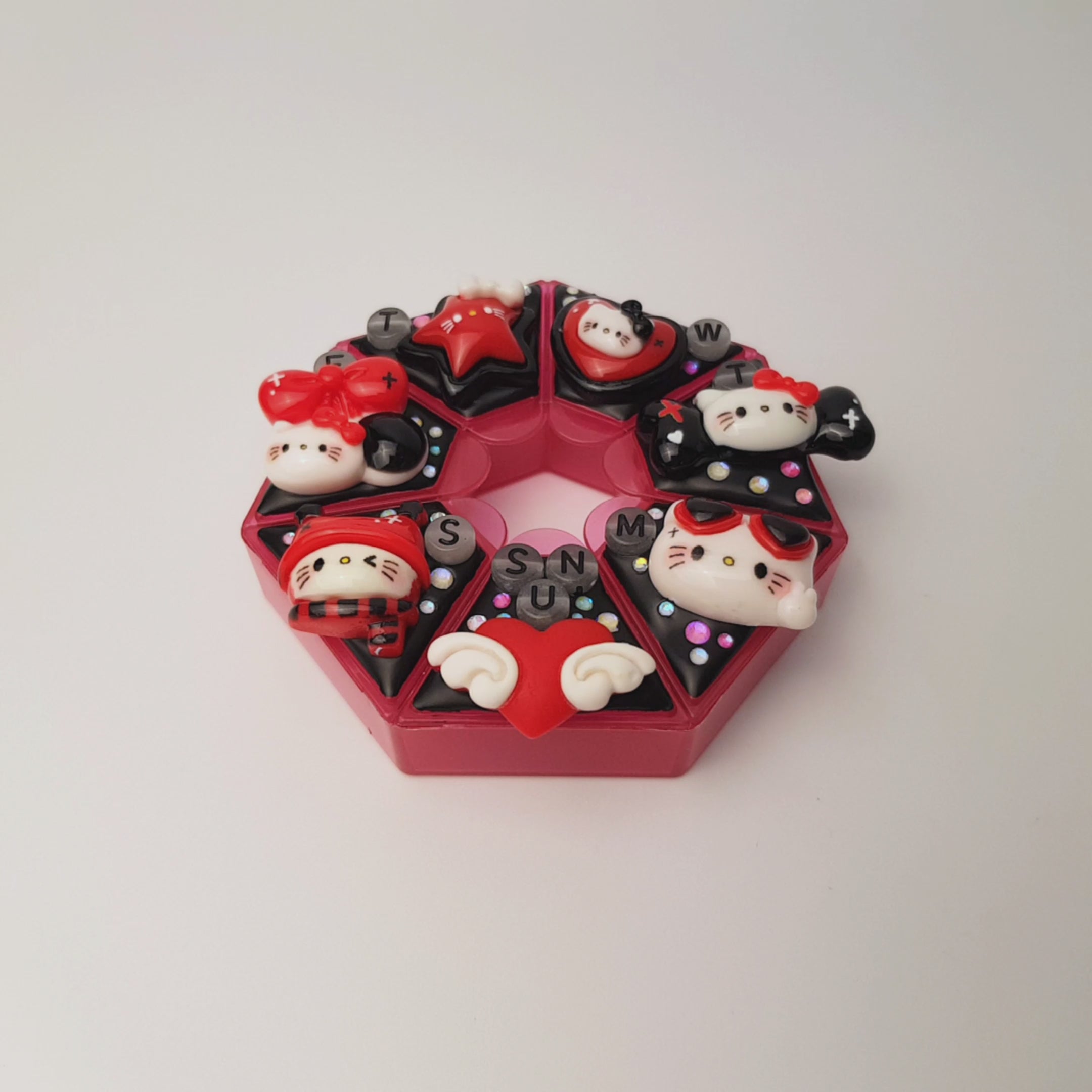 Truly Madly Deeply - Heptagon Pill Box