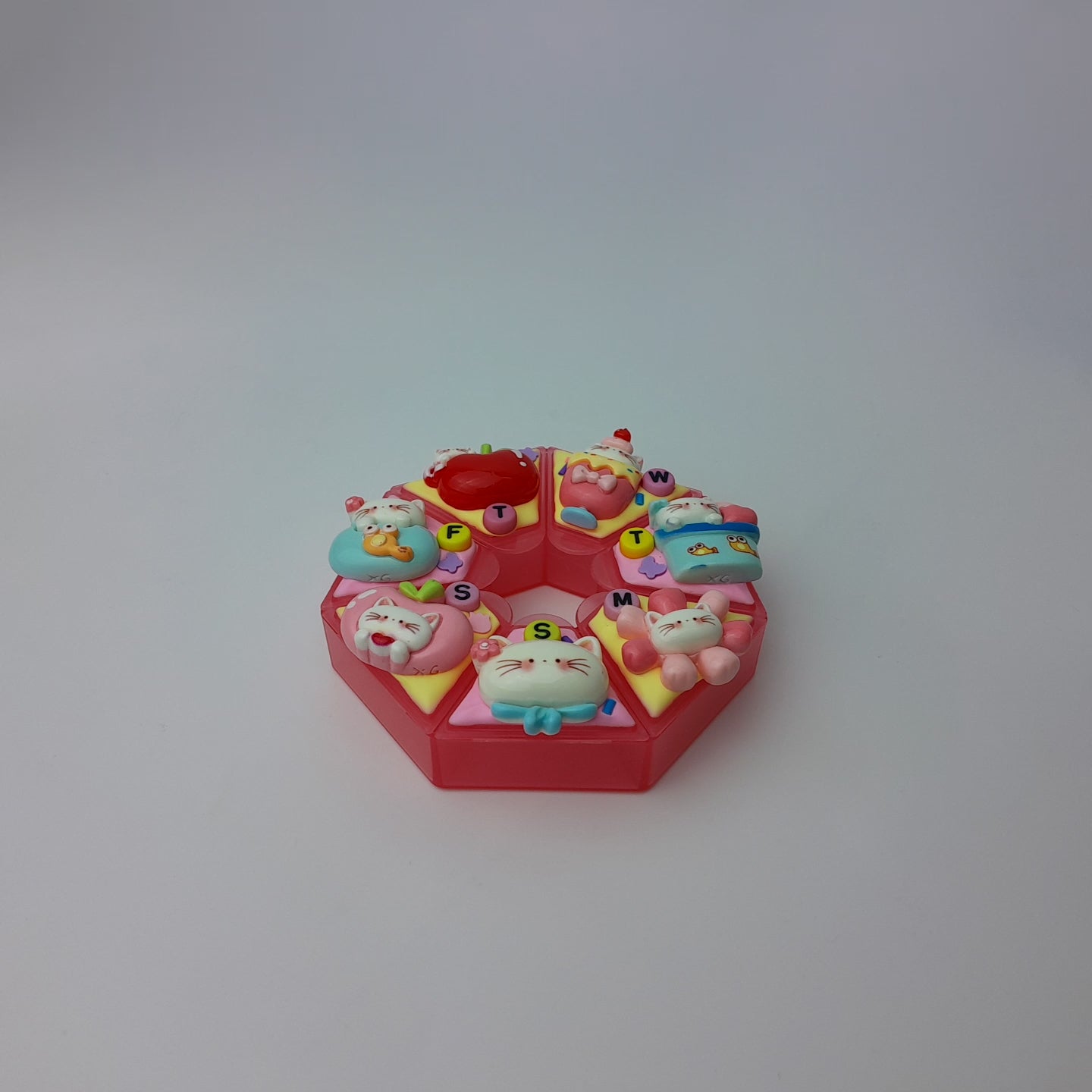 Cat Of Joy - Heptagon Pill Box