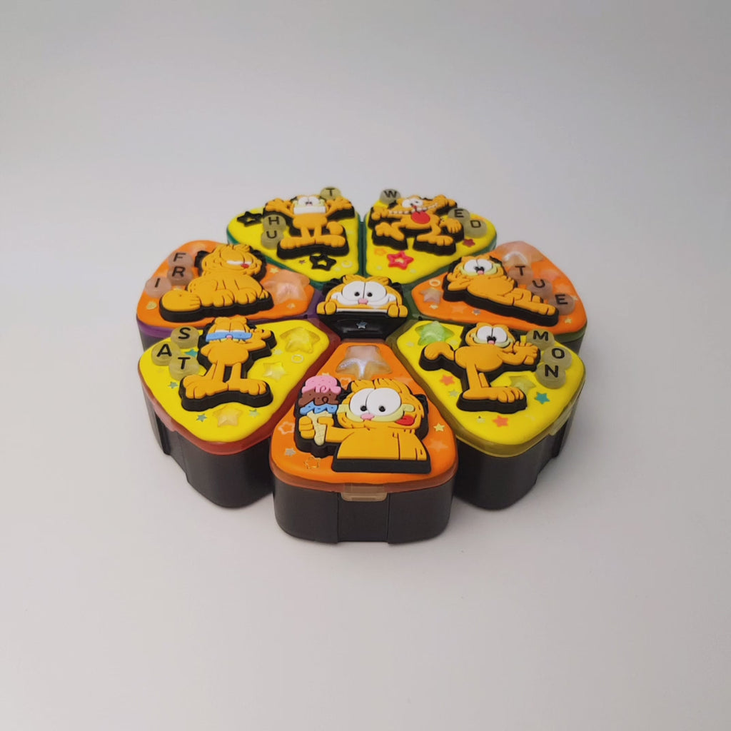 Funny Big Fat Cat - XL Pill Box