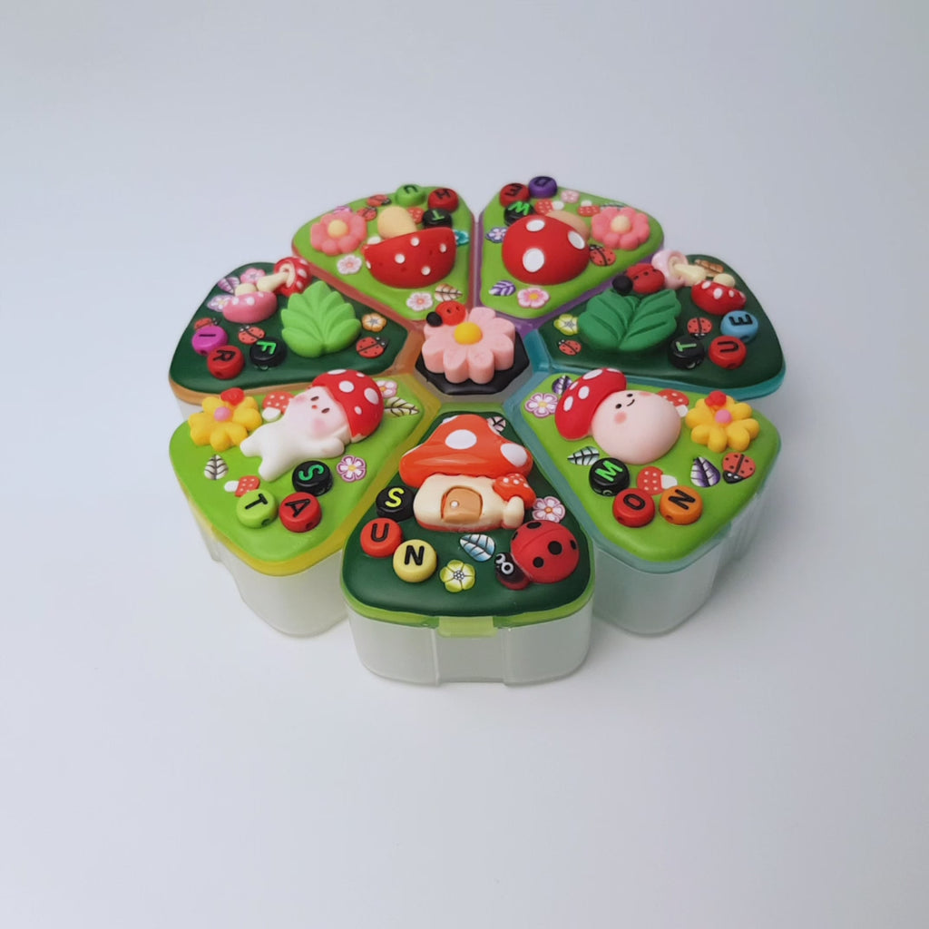 Mushroom Craze - XL Pill Box