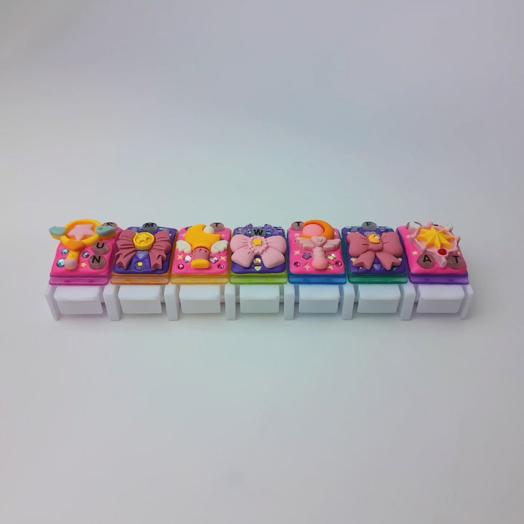 Magic Wands And Ribbons - Straight Pill Box